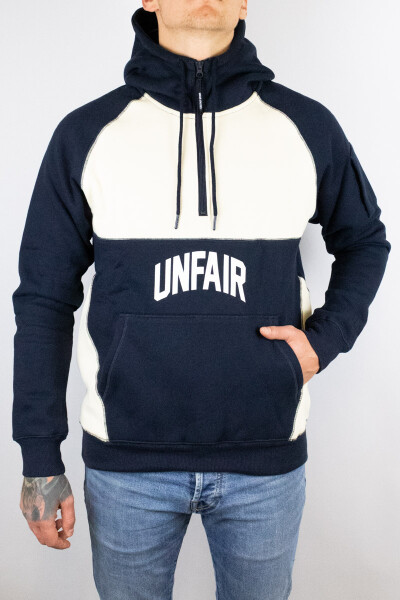 Unfair Athletics Ninja Zipper Navy Cream