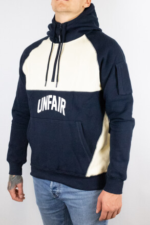 Unfair Athletics Ninja Zipper Navy Cream