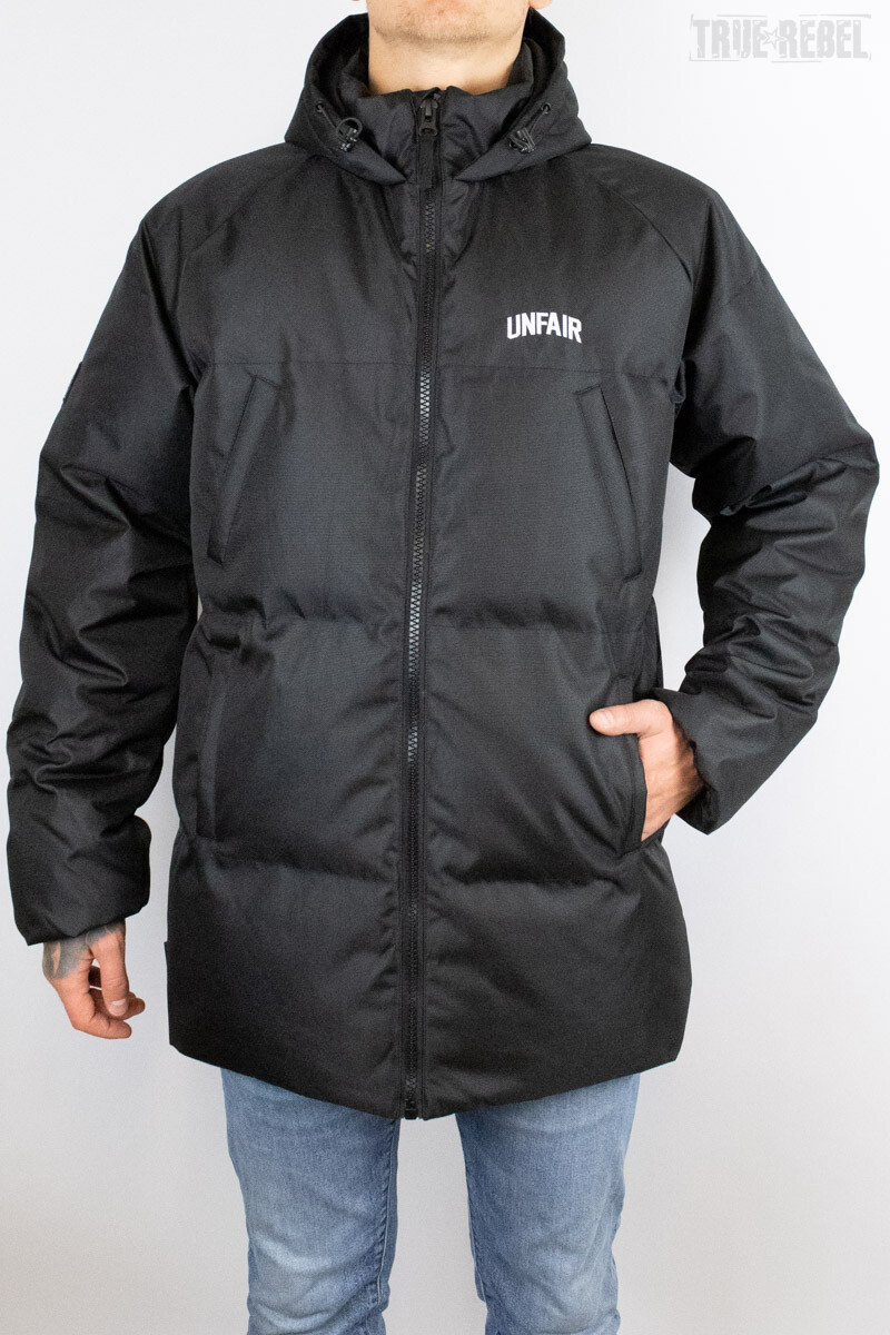 Unfair Athletics Curved Winter Jacket Black