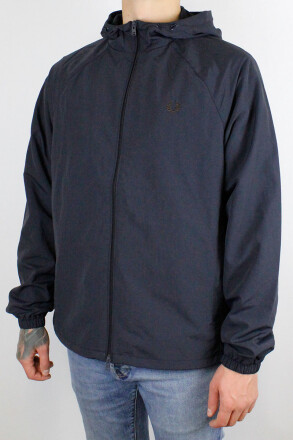 Fred Perry Jacket Hooded Shell Navy