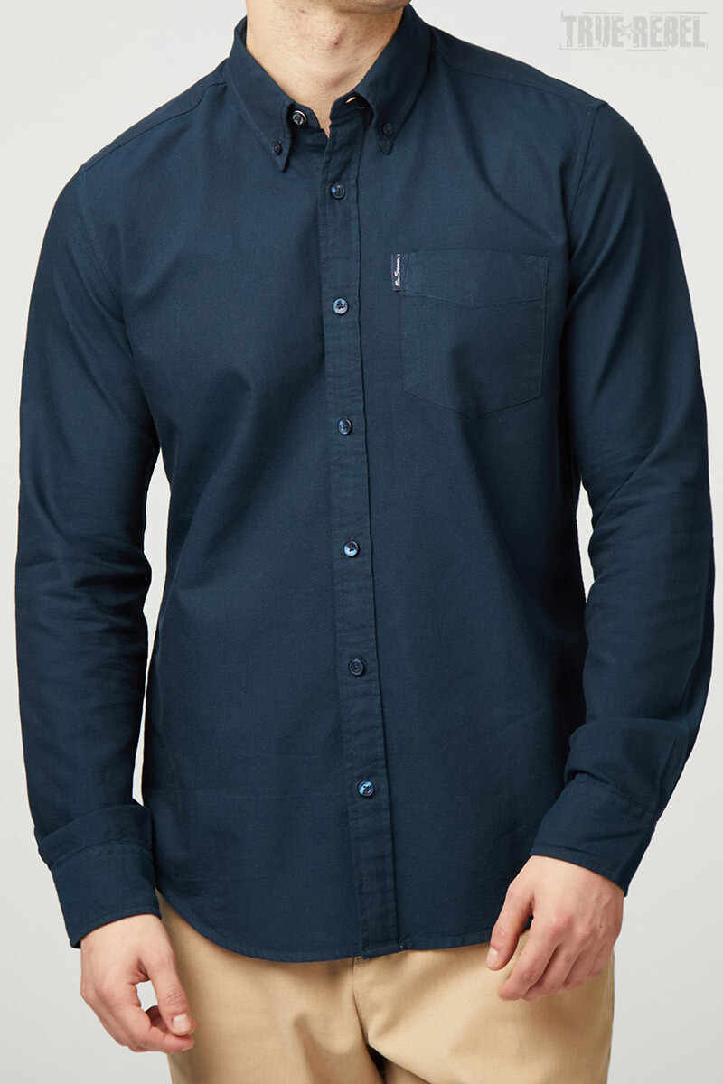 Ben Sherman Signatue Oxford Shirt LS Black