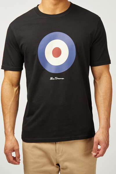 Ben Sherman Signature Target T-Shirt Black