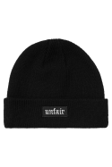 Unfair Fracture Beanie Black