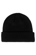 Unfair Curved Beanie Black