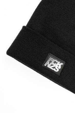 True Rebel Beanie FCK NZS Stripes Black