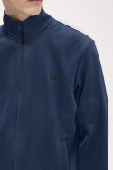 Fred Perry Track Jacket Dark Carbon Black