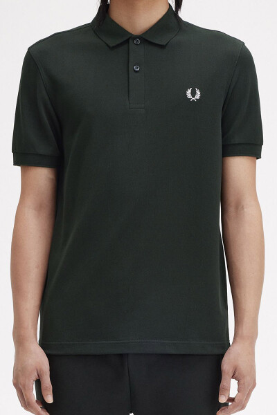 Fred Perry Polo Shirt Plain Night Green