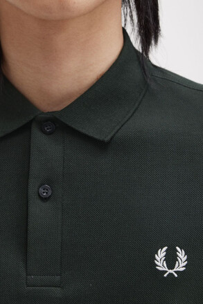 Fred Perry Polo Shirt Plain Night Green