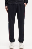 Fred Perry Contrast Tape Track Pants Navy Carrington Brick