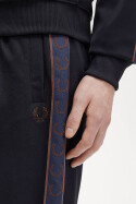 Fred Perry Contrast Tape Track Pants Navy Carrington Brick