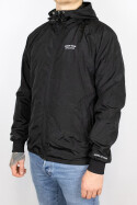 Less Talk Athletics Nylon Crush Windbreaker Black