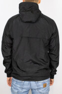 Less Talk Athletics Nylon Crush Windbreaker Black