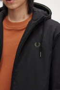 Fred Perry Hooded Brentham Jacket Black