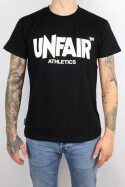 Unfair Athletics T-Shirt Classic Label Outlines Black