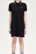 Fred Perry Twin Tipped Dress Black Metallic Gold