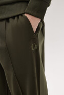 Fred Perry Tape Detail Track Pants Hunting Green