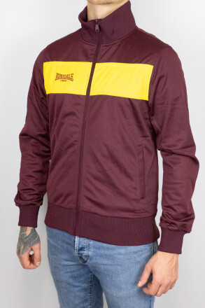 Lonsdale Tricot Jacket Alnwick Oxblood