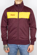 Lonsdale Alnwick Tricot Jacket Oxblood