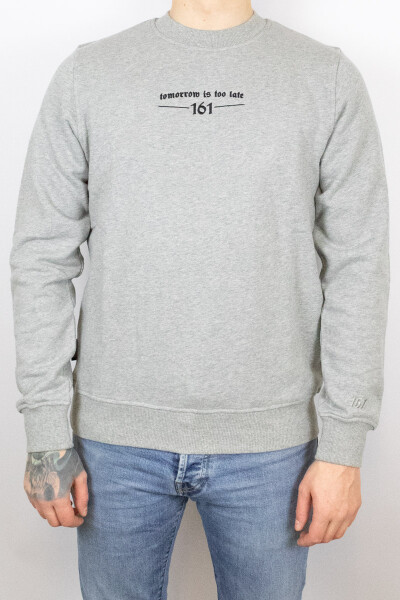 True Rebel Crewneck Too Late Grey