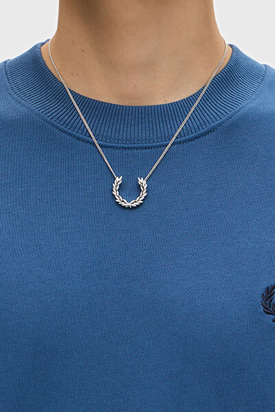 FRED PERRY フレッドペリーLaurel Wreath Necklace Fred Perry Necklace Laurel Wreath Metallic Silver, 120,00 €