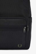 Fred Perry Ballistic Nylon Backpack Black