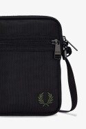 Fred Perry Ballistic Nylon Side Bag Black