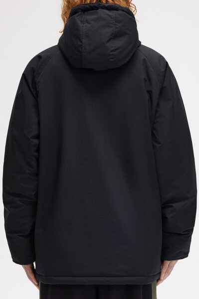 シップス SHIPS 【SHIPS別注】FRED PERRY: 中綿 ジップ シャツブルゾン 24FW （ブラック）