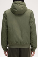 Fred Perry Hooded Brentham Jacket Laurel Wreath Green