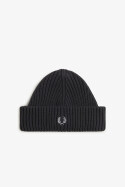 Fred Perry Cotton Rib Beanie Anchor Grey