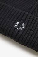 Fred Perry Cotton Rib Beanie Anchor Grey