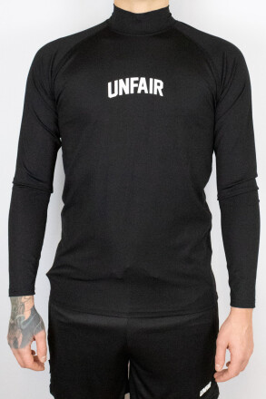 Unfair Athletics Rashguard Sportabteilung Black