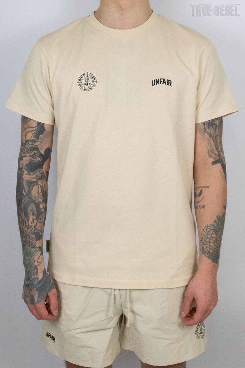 Unfair Athletics Two Sides T-Shirt Beige