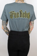 True Rebel T-Shirt Vatos Locos BP Charcoal