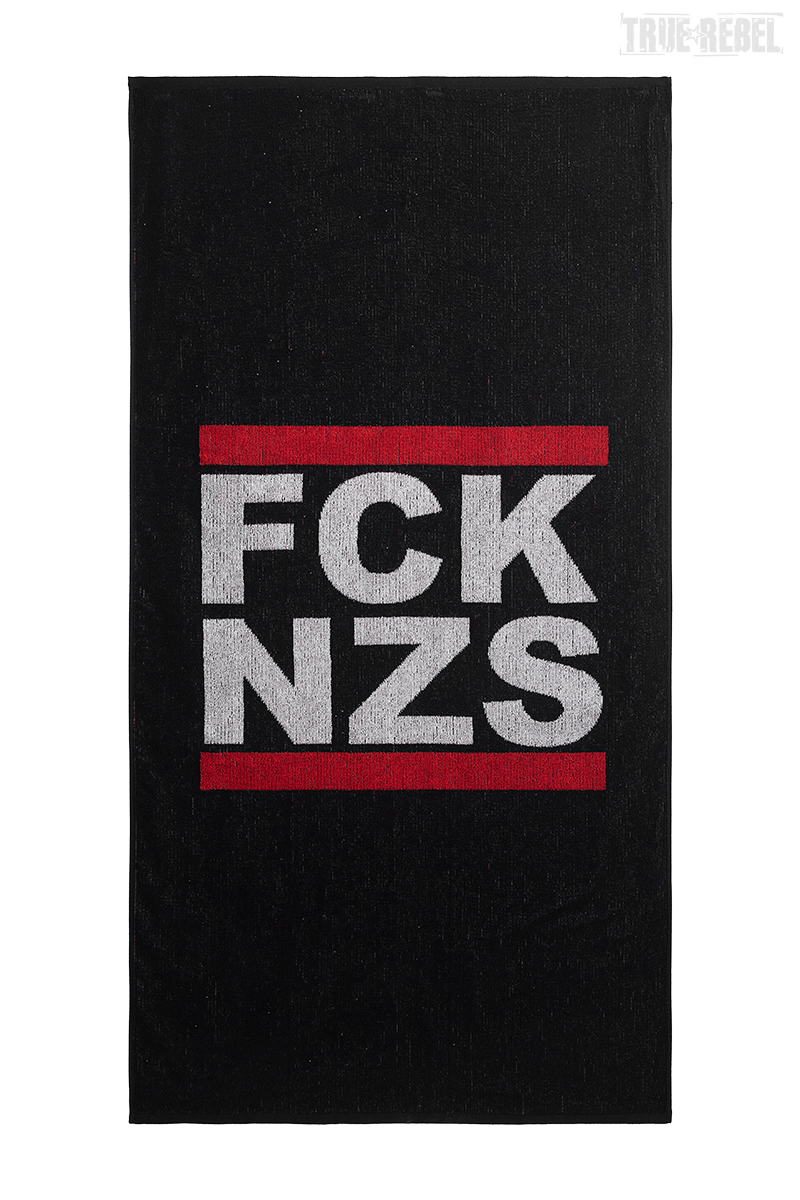 True Rebel FCK NZS Towel Black