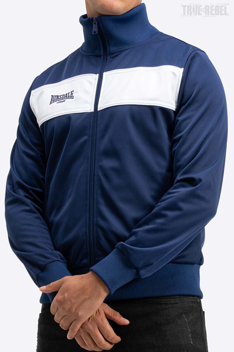 Lonsdale Alnwick Tricot Jacket Navy