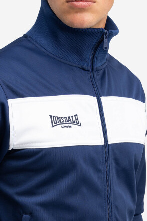 Lonsdale Alnwick Tricot Jacket Navy