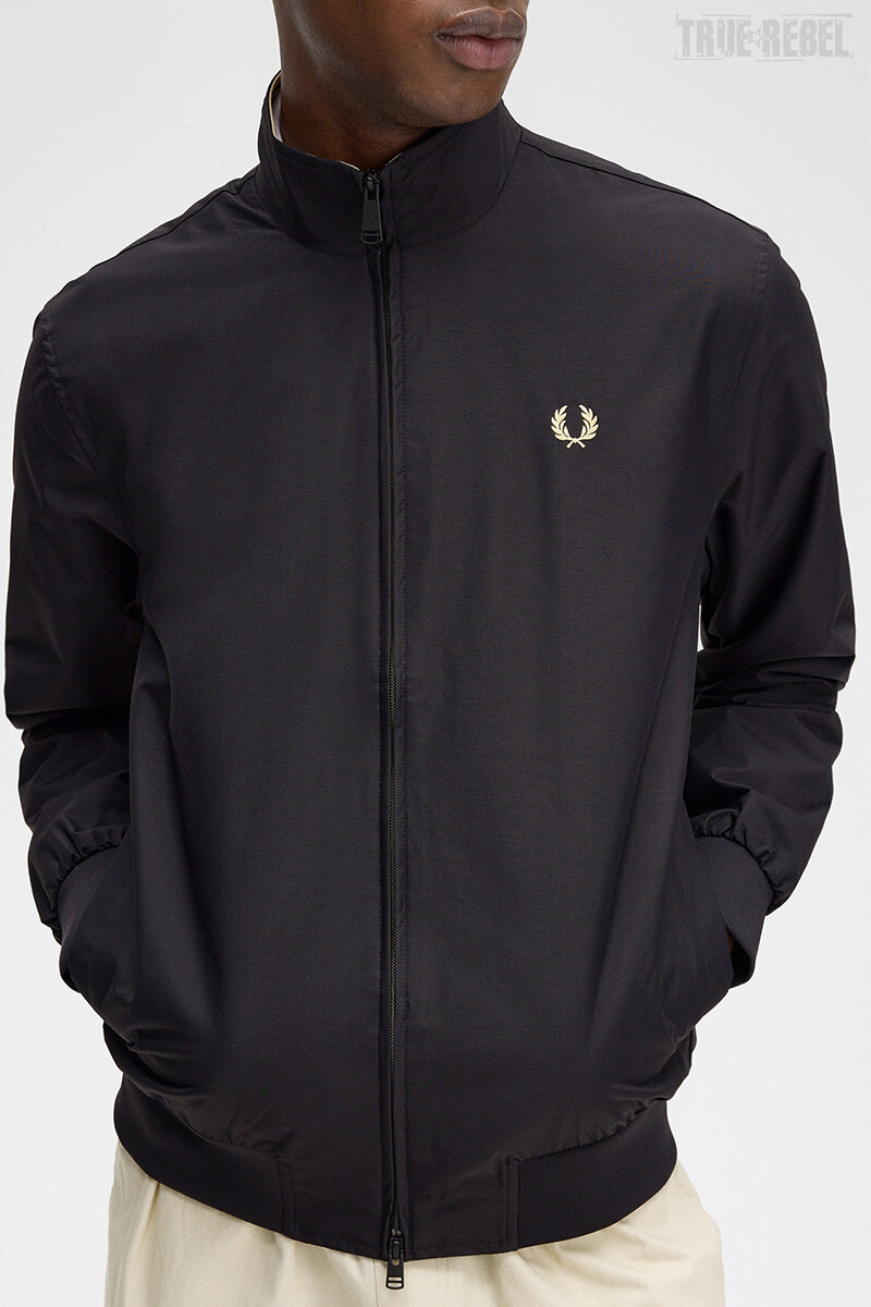 Fred Perry Brentham Jacket Black