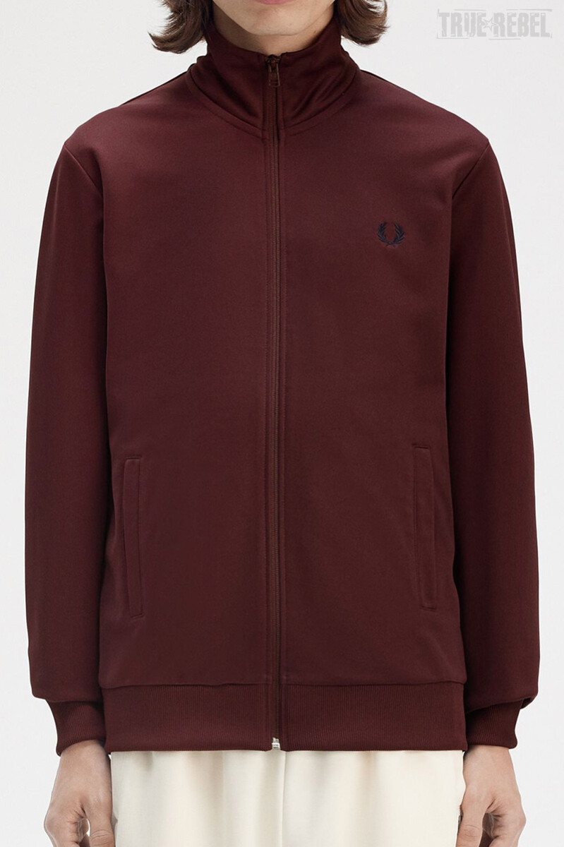 Fred Perry Track Jacket Oxblood Navy