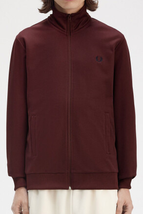 Fred Perry Track Jacket Oxblood Navy