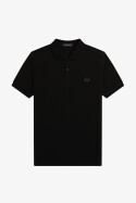 Fred Perry  Polo Shirt Black Court Green