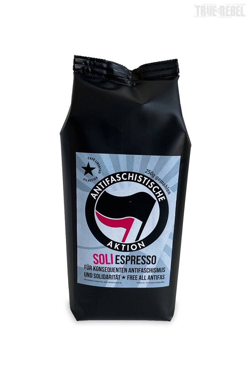 Cafe Libertad Antifa Soli-Espresso gemahlen 250g