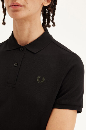 Fred Perry Dress Black Court Green