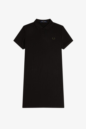 Fred Perry Dress Black Court Green