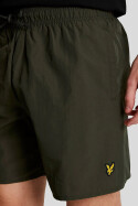 Lyle & Scott Plain Swim Shorts Olive