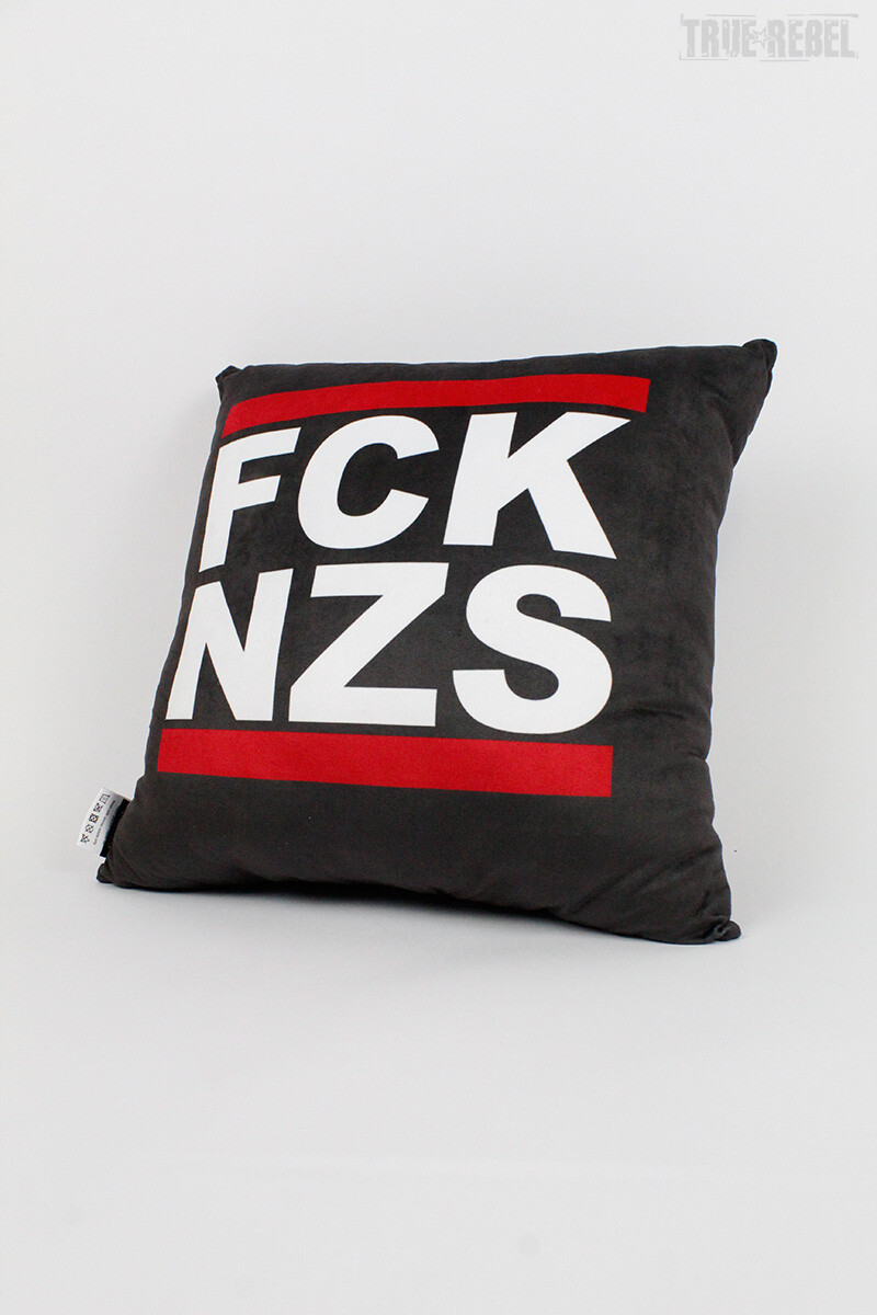 True Rebel Pillow FCK NZS Black