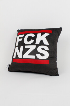True Rebel Pillow FCK NZS Black