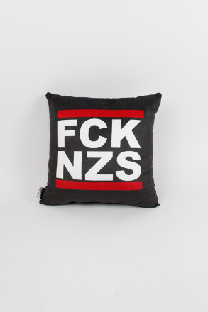 True Rebel Pillow FCK NZS Black