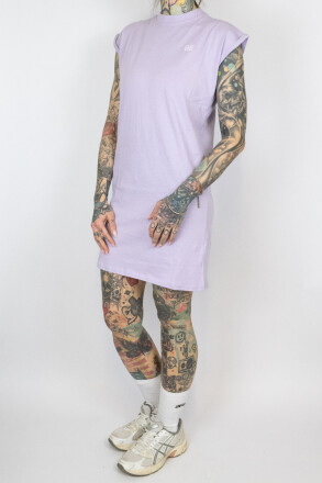 True Rebel Ladies Shirt Dress Lilac