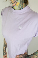 True Rebel Ladies Shirt Dress Lilac