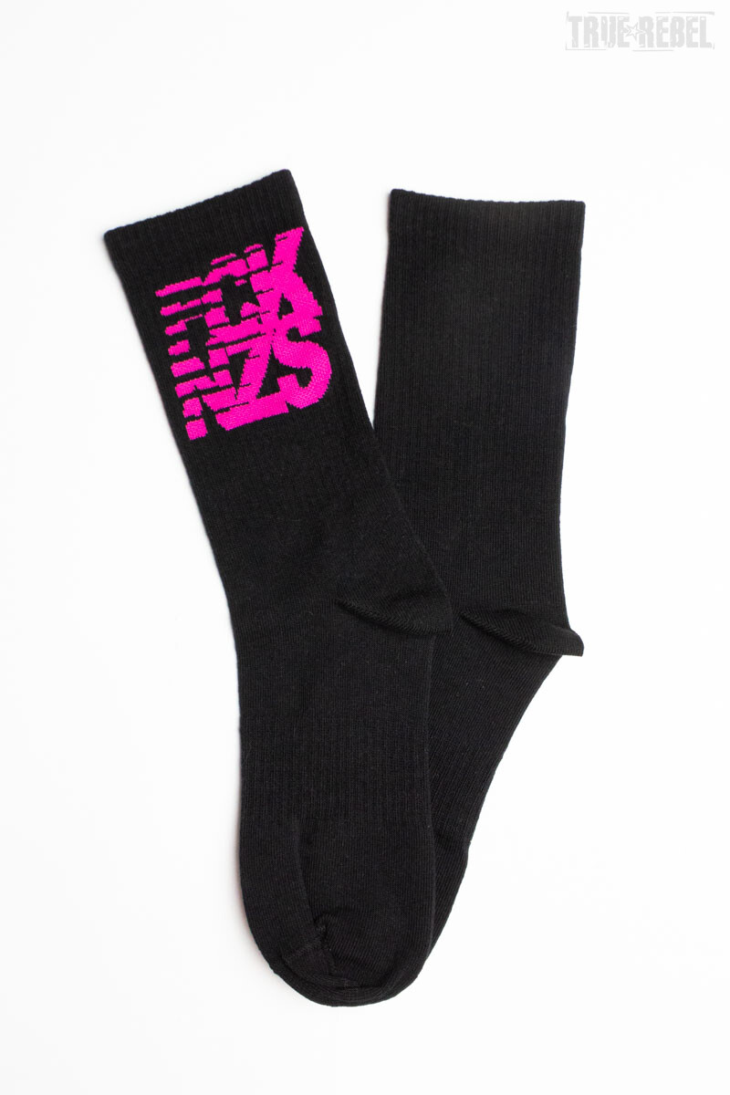 True Rebel Socks FCK NZS Sports Black